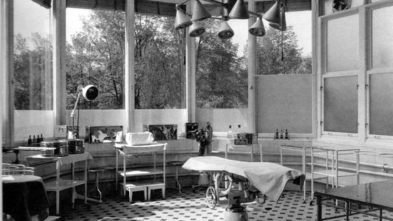 Operationssaal des Krankenhauses Hermannswerder