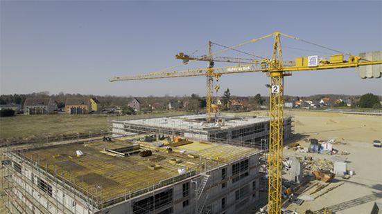 Bauarbeiten am Campus Werder Bauarbeiten am Campus Werder
