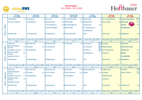 Speiseplan November