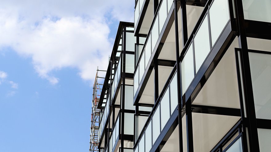 Fassade der Senioren-Wohnungen in der Cottbuser Straße in Forst