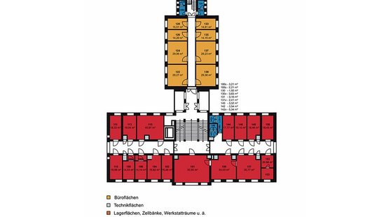 Grundriss Obergeschoss von Haus 17