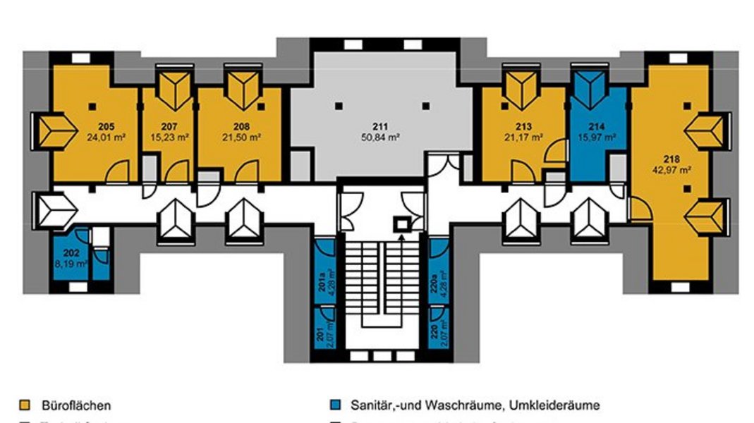 Grundriss Dachgeschoss von Haus 15