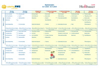 Speiseplan Dezember