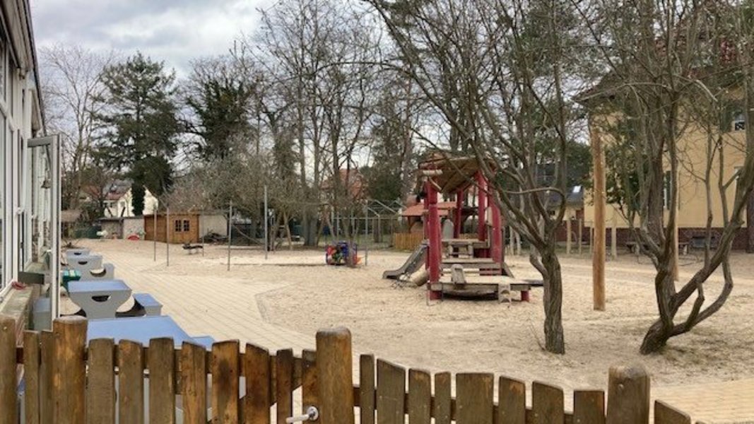 Spielplatz der evangelischen Kita Himmelszelt