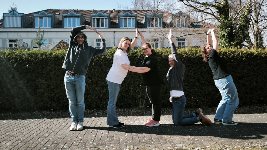 Die Praxisanleitendenden der Hoffbauer Care und der EvB Care