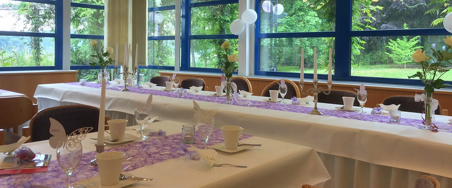 Hochzeitsfeier Tischgedenk für eine Hochzeitsfeier