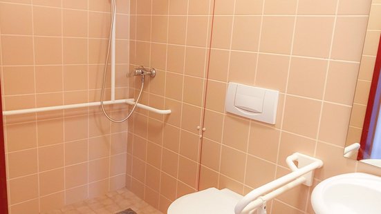 Beispiel barrierefreies Badezimmer