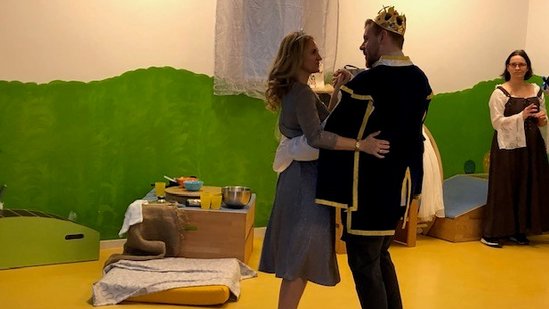 Der Prinz hat sein Aschenputtel gefunden.