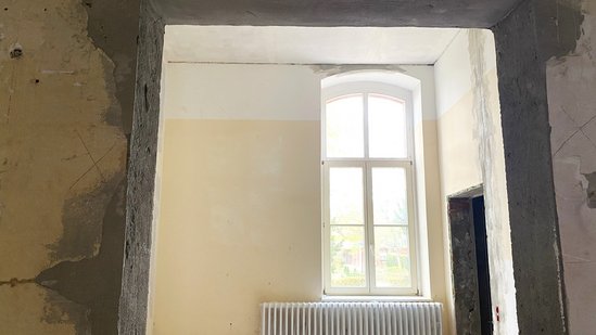 Blick in ein Zimmer 