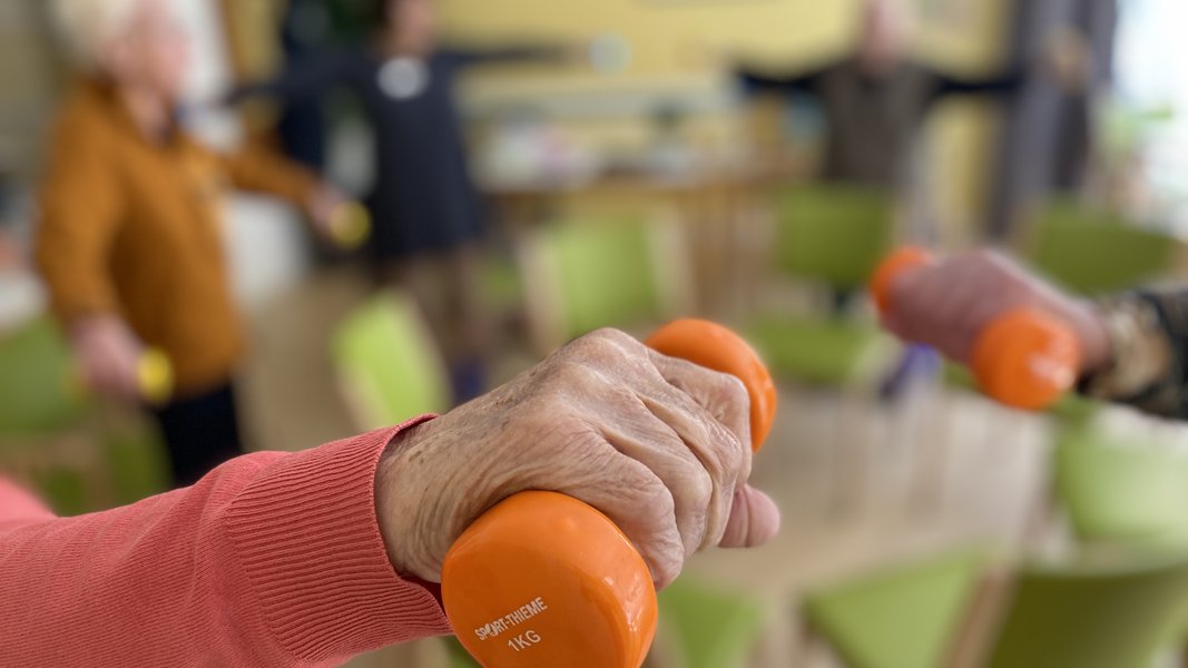 Leichte Gewichte ermöglichen eine hohe Wiederholungszahl, die Muskulatur und Gelenke stärkt, ohne sie zu überlasten.