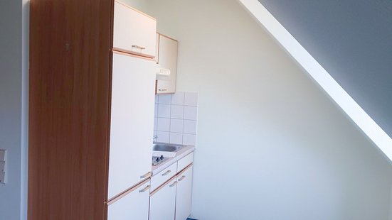 Beispiel einer Küchenzeile in Appartment