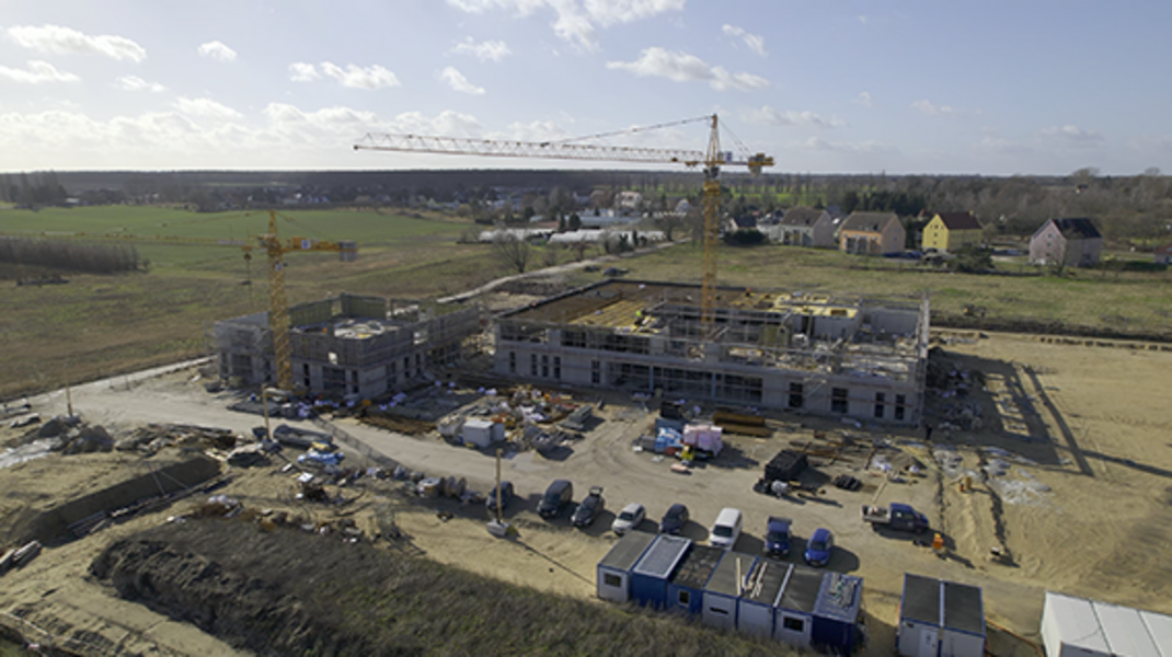 Baustelle Campus Werder Baustellenaufnahme Teil 2 Campus Werder